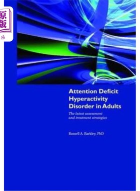 海外直订医药图书Attention Deficit Hyperactivity Disorder in Adults 成人注意缺陷多动障碍