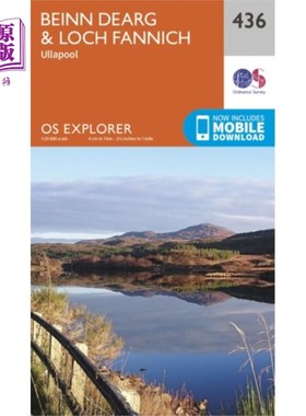 海外直订Beinn Dearg and Loch Fannich Beinn Dearg 和 Loch Fannich