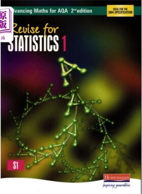 海外直订Revise for Advancing Maths for AQA 2nd edition S... 修订进阶数学AQA第二版统计1