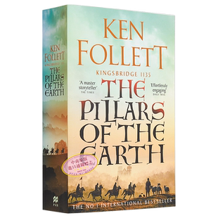 预售 【中商原版】国王桥系列：圣殿春秋 英文原版 The Pillars of the Earth Ken Follett Pan 小说