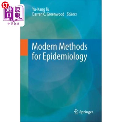 海外直订医药图书Modern Methods for Epidemiology 现代流行病学方法