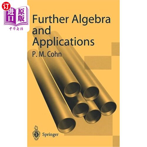 海外直订Further Algebra and Applications 进一步代数和应用