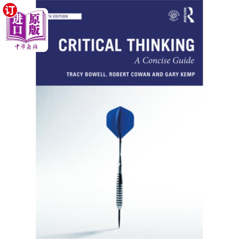 海外直订Critical Thinking: A Concise Guide 批判性思维:简明指南