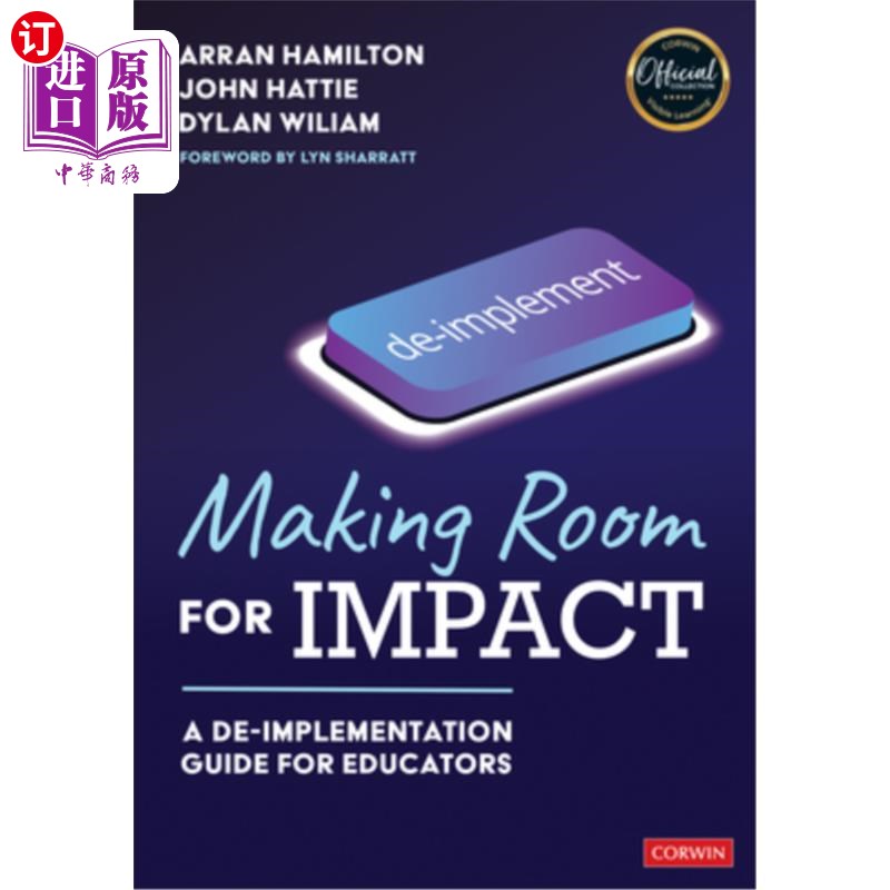 海外直订Making Room for Impact: A De-Implementation Guide for Educators为影响腾出空间:教育工作者去实施指南