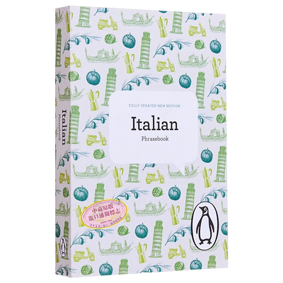 Penguin Italian Phrasebook 意大利语短语手册第四版（企鹅短语书库）意大利语学习 原版图书教材教辅参考工具书【中商原版?