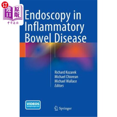 海外直订医药图书Endoscopy in Inflammatory Bowel Disease 炎症性肠病的内镜检查
