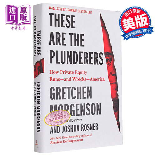 现货 这些是掠夺者  英文原版 These Are the Plunderers How Private Equity Runs Gretchen Morgenson【中商原版】