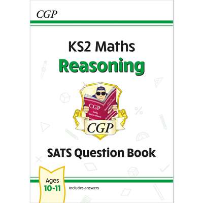 英国CGP教辅 新KS2数学SATS问题书 推理 10-11岁 含答案英文原版  New KS2 Maths SATS Question Book: Reasoning【中商原版】