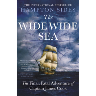 宽阔的大海 The Wide Wide Sea 英文原版 Hampton Sides 汉普顿塞兹 航海 工程与技术 科普百科【中商原版】