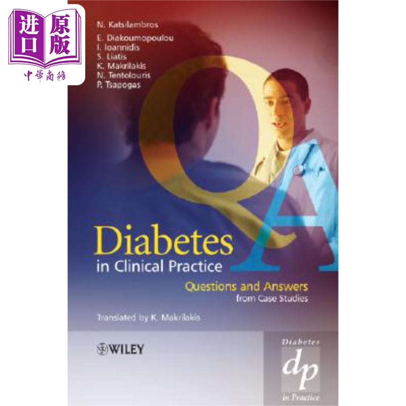 现货 临床实践中的糖尿病 实例研究问答 Diabetes In Clinical Practice 英文原版 Nicholas Katsilambros 中商� 书籍/杂志/报纸 科学技术类原版书 原图主图