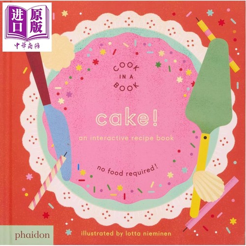 互动食谱蛋糕Cake纸板