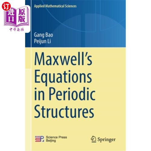 海外直订Maxwell's Equations in Periodic Structures 周期结构中的麦克斯韦方程