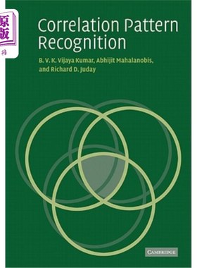 海外直订Correlation Pattern Recognition 相关模式识别