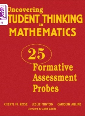 海外直订Uncovering Student Thinking in Mathematics: 25 Formative Assessment Probes 揭示学生的数学思维：25个形成性评估探