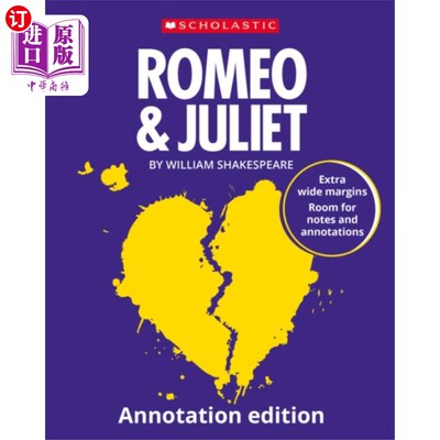 海外直订Romeo & Juliet: Annotation Edition 《罗密欧与朱丽叶:注释版