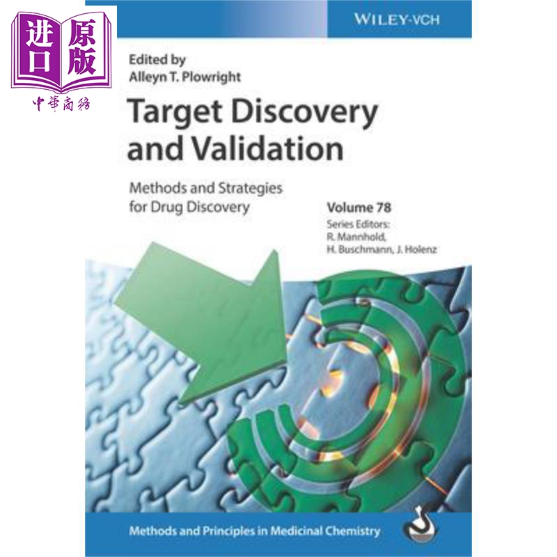 现货 目标发现与验证 药物发现的方法与策略 Target Discovery And Validation 英文原版 Alleyn Plowright 中� 书籍/杂志/报纸 原版其它 原图主图