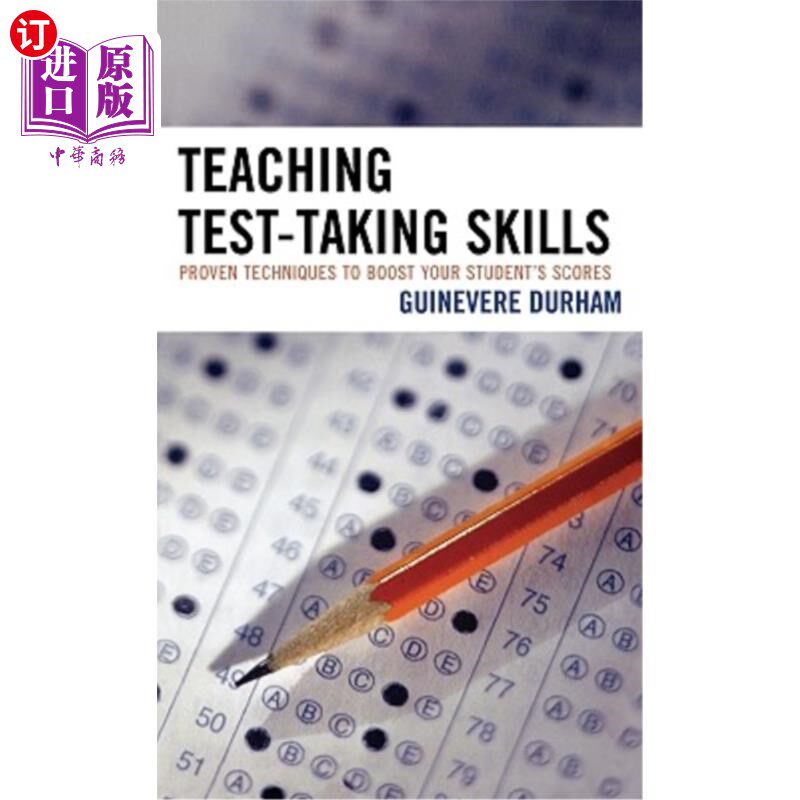 海外直订Teaching Test-Taking Skills: Proven Techniques to Boost Your Student's Scores 教学应试技能:提高学生成绩的成熟技