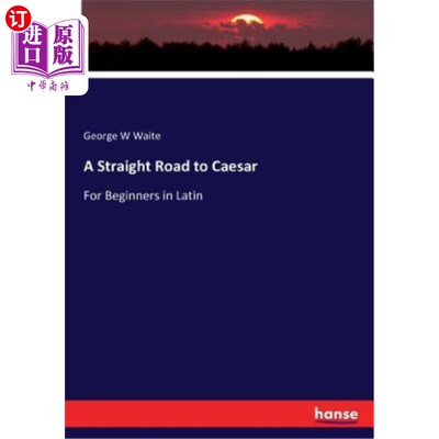 海外直订A Straight Road to Caesar 通往凯撒的直路