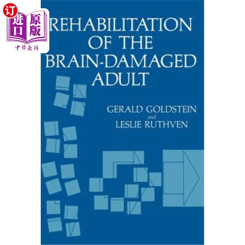 海外直订医药图书Rehabilitation of the Brain-Damaged Adult 成人脑损伤的康复