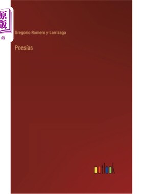 海外直订西班牙语 Poesías 诗歌