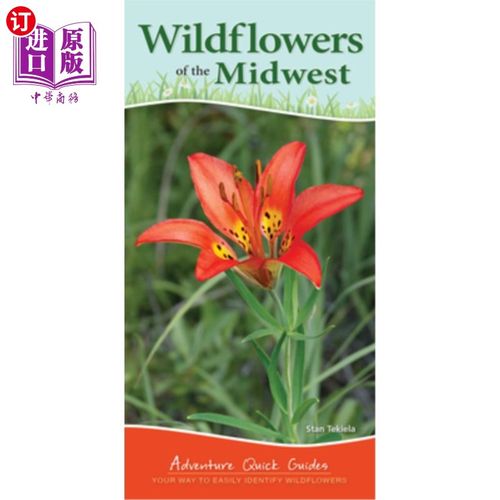 海外直订Wildflowers of the Midwest: Your Way to Easily Identify Wildflowers 中西部的野花:你的方法很容易识别野花