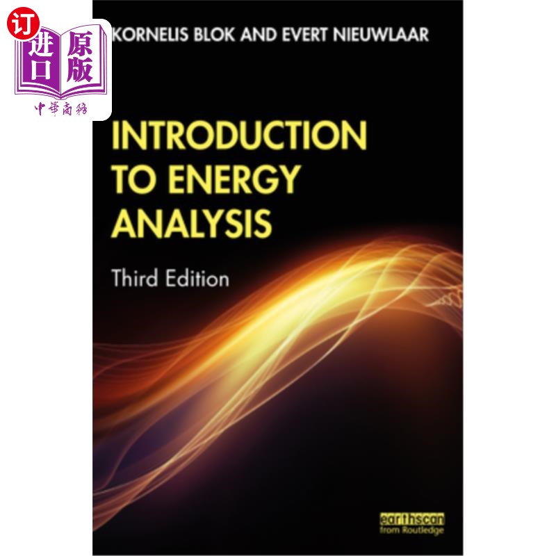 海外直订Introduction to Energy Analysis 能源分析概论
