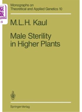 海外直订Male Sterility in Higher Plants 高等植物雄性不育