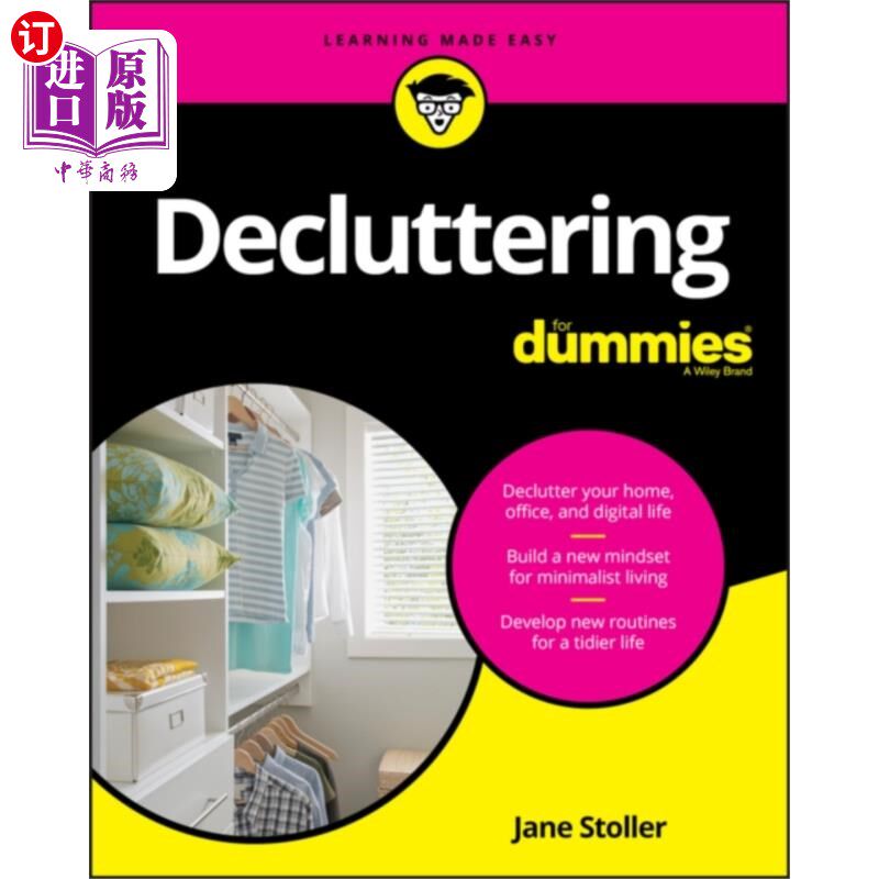 海外直订Decluttering For Dummies 傻瓜整理