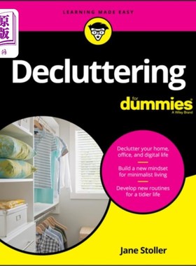 海外直订Decluttering For Dummies 傻瓜整理