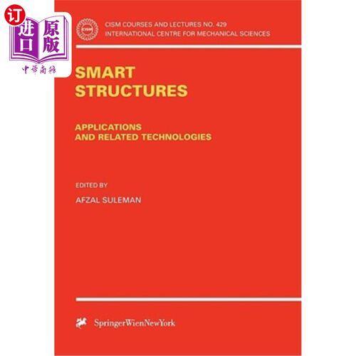 海外直订Smart Structures: Applications and Related Technologies 智能结构:应用及相关技术