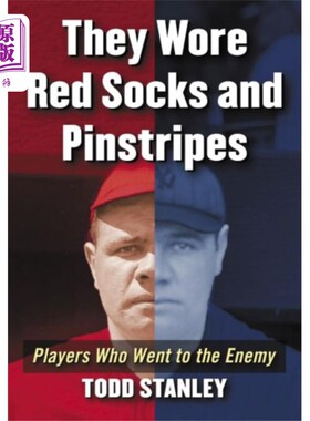 海外直订They Wore Red Socks and Pinstripes 他们穿着红袜子和细条纹