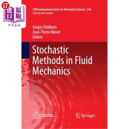 海外直订Stochastic Methods in Fluid Mechanics 流体力学中的随机方法