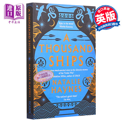 娜塔莉海恩斯的一千艘船 女性视角重述特洛伊之战 英文原版 A Thousand Ships Natalie Haynes Natalie Haynes 文学小说 中商