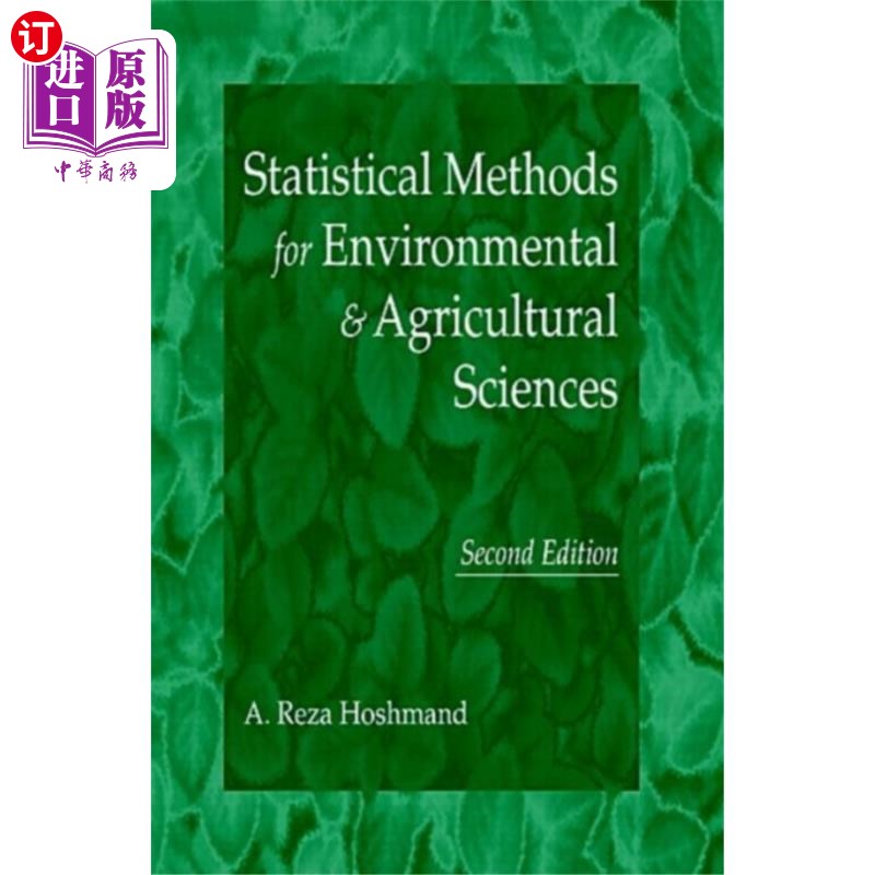 海外直订Statistical Methods for Environmental and Agricu... 环境与农业科学统计方法