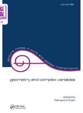 海外直订Geometry and Complex Variables 几何与复变