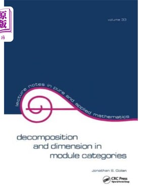 海外直订Decomposition and Dimension in Module Categories 模范畴的分解与维数