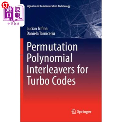 海外直订Permutation Polynomial Interleavers for Turbo Codes 涡轮编码的置换多项式交织器