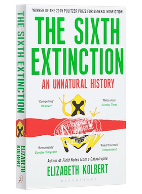 【中商原版】英文原版 The Sixth Extinction 大灭绝时代 Elizabeth Kolbert