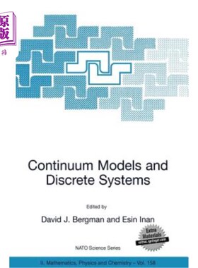 海外直订Continuum Models and Discrete Systems