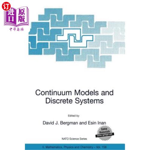 海外直订Continuum Models and Discrete Systems