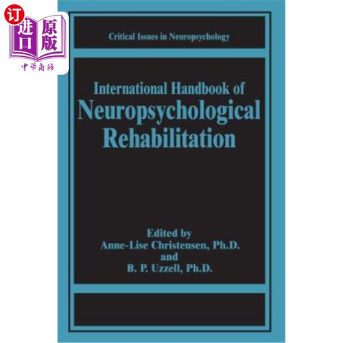 海外直订医药图书International Handbook of Neuropsychological Rehabilitation 国际神经心理康复手册