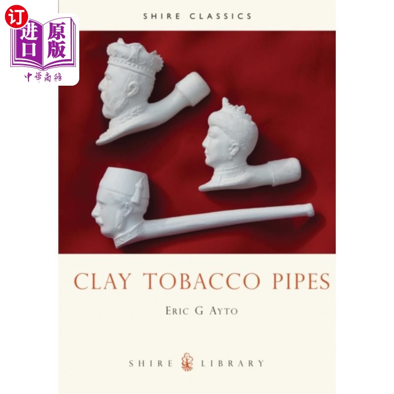海外直订Clay Tobacco Pipes 粘土烟草管道