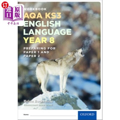 海外直订AQA KS3 English Language: Key Stage 3: Year 8 te... AQA KS3英语语言:关键阶段3:八年级考试练习册