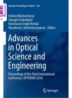 海外直订Advances in Optical Science and Engineering: Proceedings of the Third Internatio