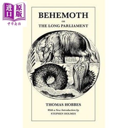 现货 贝希摩斯 英国内战缘由史 霍布斯 英文原版 Behemoth or the Long Parliament Thomas Hobbes 英国哲学家【中商原版】