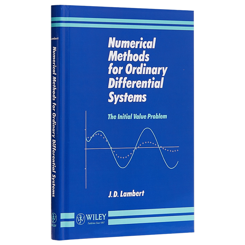 现货 Numerical Methods For Ordinary Differential Systems 英文原版 常微分方程组的数值方法 J. D. Lambert【中商原版】