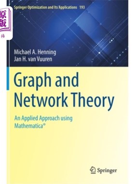 海外直订Graph and Network Theory: An Applied Approach Using Mathematica(r) 图与理论:Mathematica(r)的一种应用方
