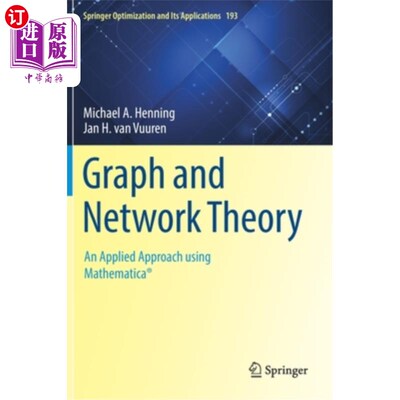 海外直订Graph and Network Theory: An Applied Approach Using Mathematica(r) 图与理论:Mathematica(r)的一种应用方
