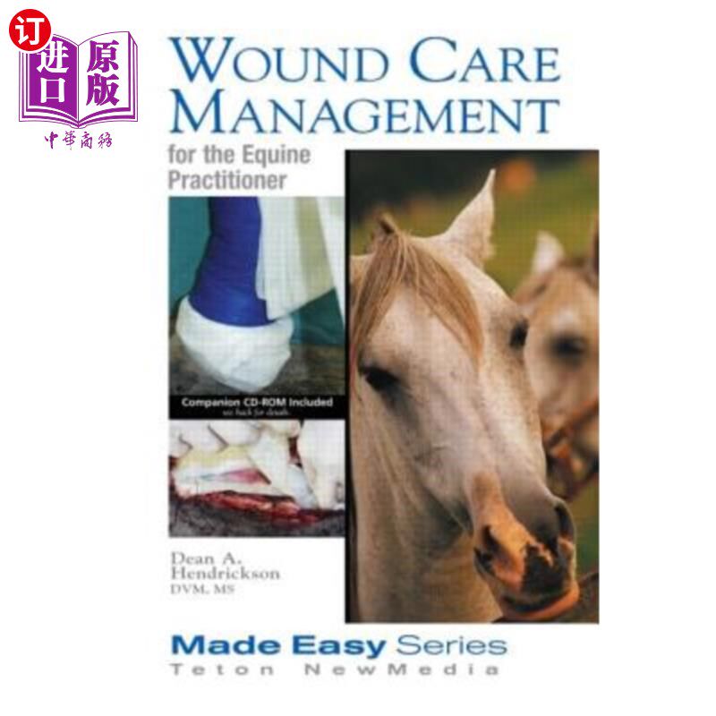 海外直订医药图书Wound Care Management for the Equine Practitioner 马科医生的伤口护理管理