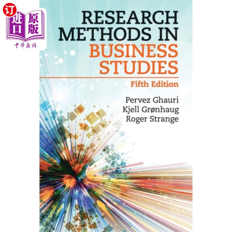 海外直订Research Methods in Business Studies 商业研究中的研究方法